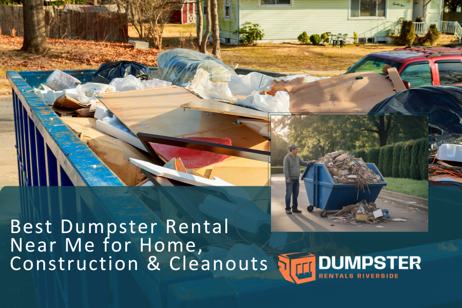 Best Dumpster Rental Near Me for Home, Construction & Cleanouts